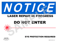 Laser Accessories on safety eyewear